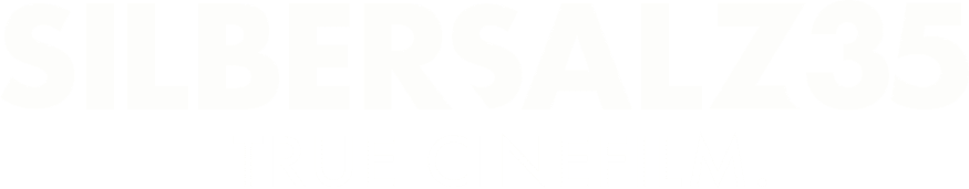SILBERSALZ35 Photography 1 True 35 mm Analog Cine Film